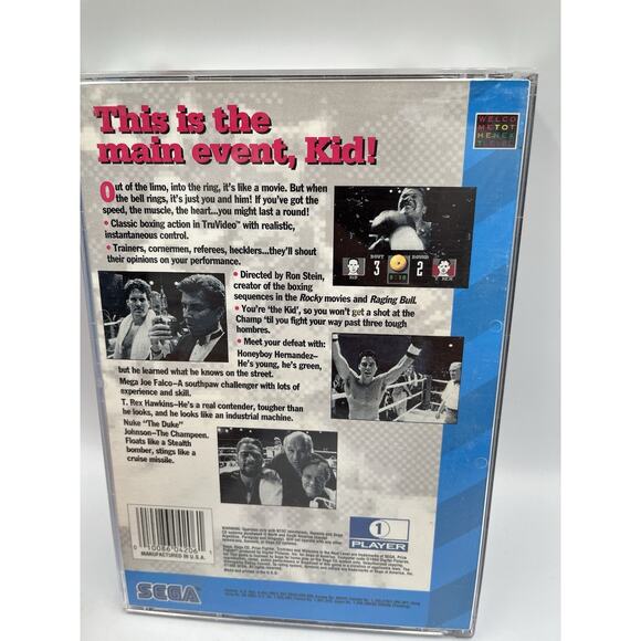 Sega CD Prize Fighter Game Complete w/ Book & 2 Discs - Picture 2 of 8